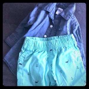 9 months old Carter’s outfit